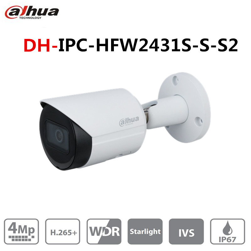ο  Dahua   IPC-HFW2431S-S-S2 4MP I..